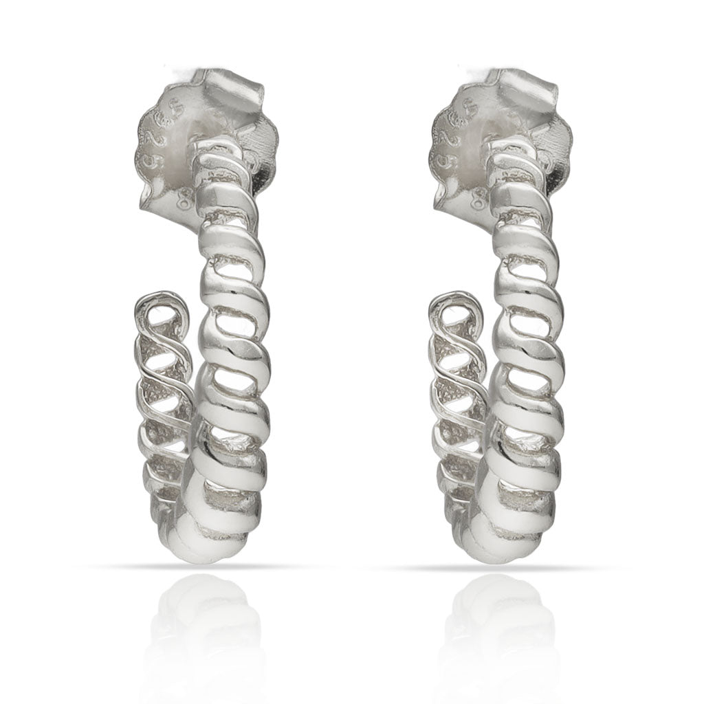 Pendientes Plata de Primera Ley BARBADA