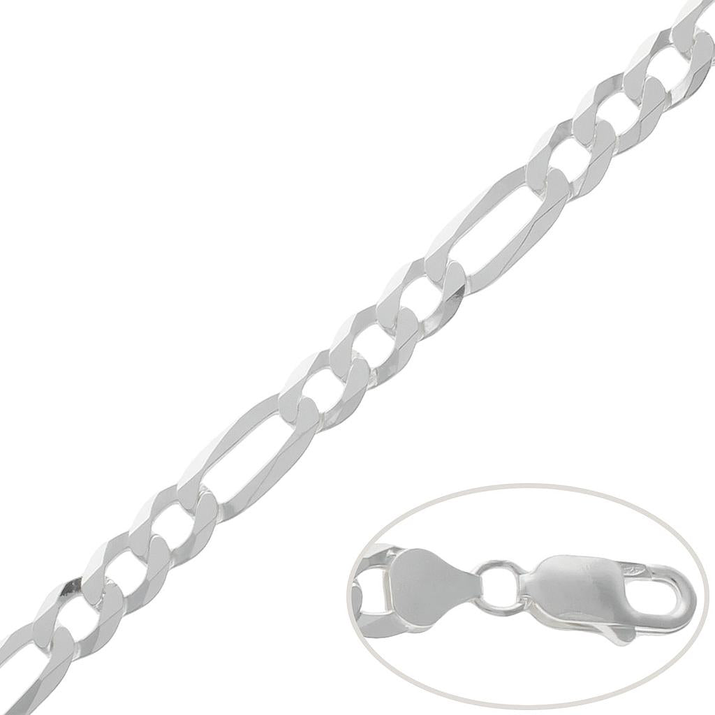 Cadena Plata de Primera Ley 3x1 CARTIER 8,5 mm