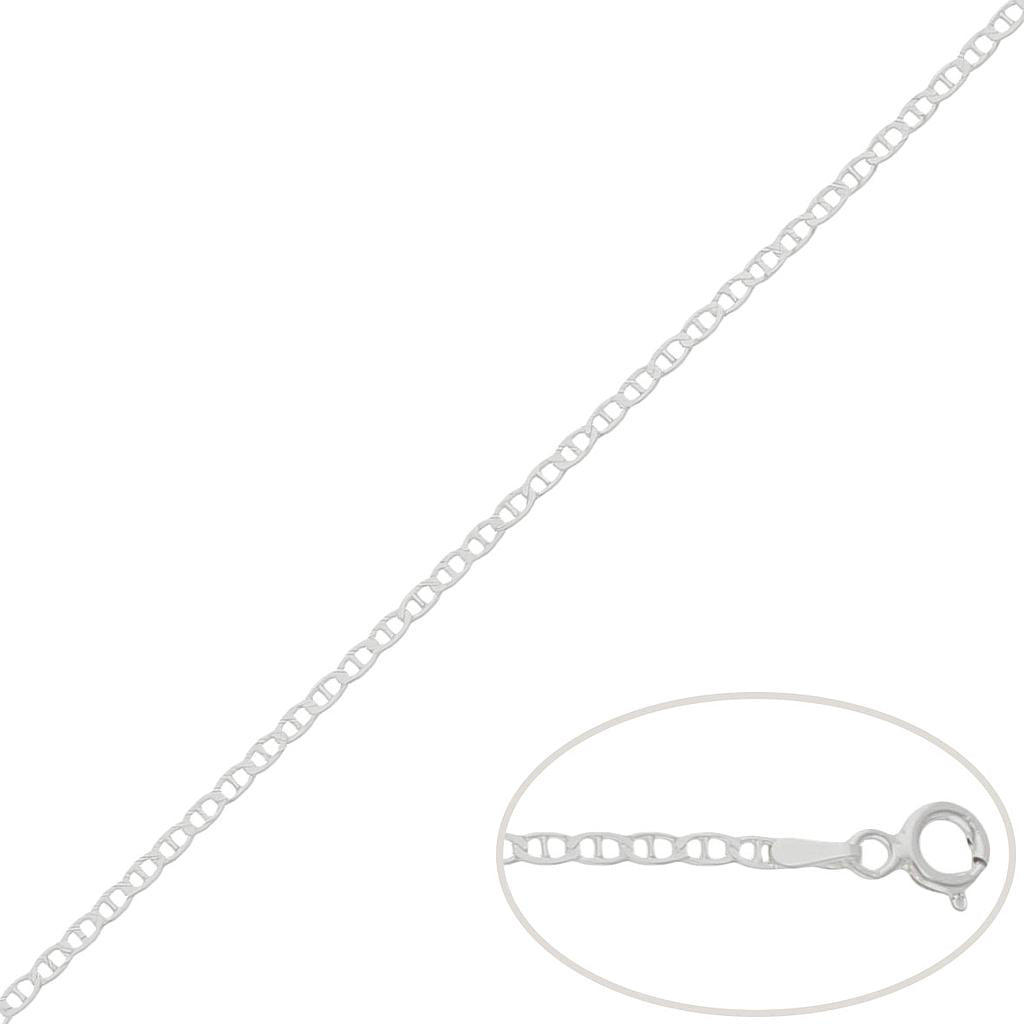 Cadena Plata de Primera Ley ANCLA 2 mm