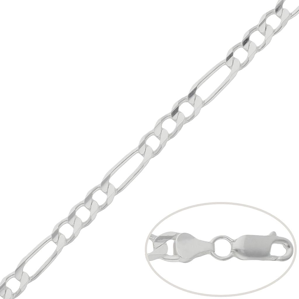 Cadena Plata de Primera Ley 3x1 CARTIER 6,5 mm