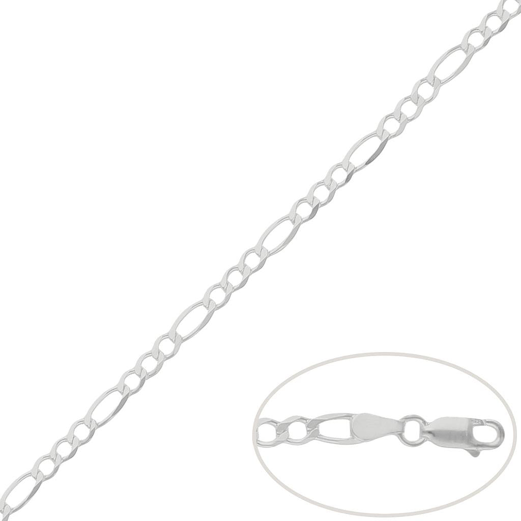 Cadena Plata de Primera Ley 3x1 CARTIER 3 mm