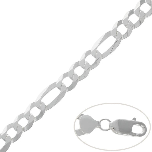 Cadena Plata de Primera Ley 3x1 CARTIER 10 mm