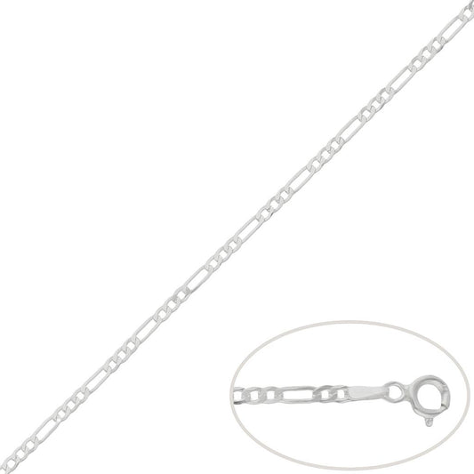 Cadena Plata de Primera Ley 3x1 CARTIER 2,5 mm