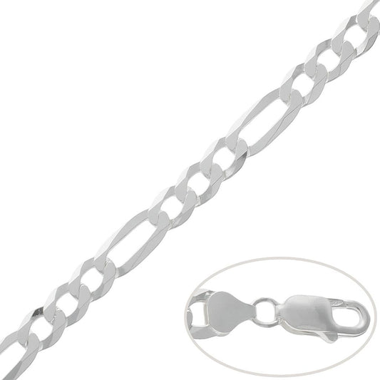 Cadena Plata de Primera Ley 3x1 CARTIER 8,5 mm