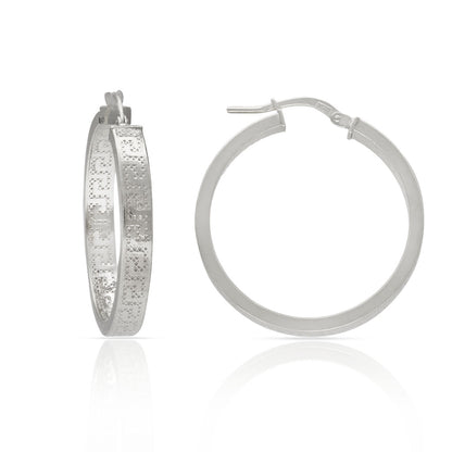 Pendientes Plata de Primera Ley GRECA