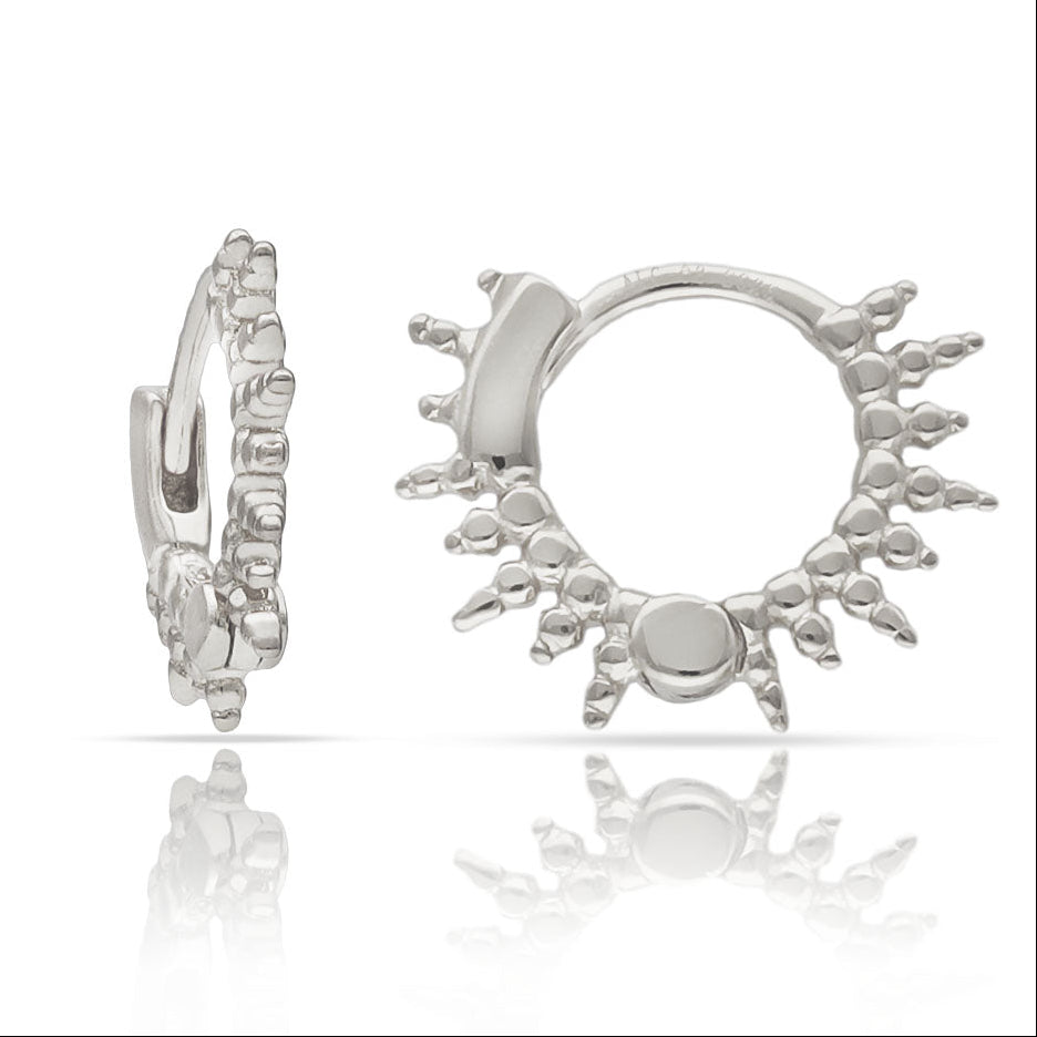 Pendientes Plata de Primera Ley RAYOS DE SOL