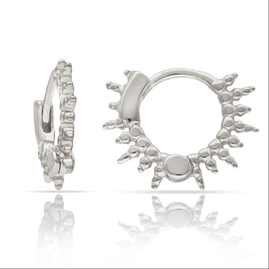 Pendientes Plata de Primera Ley RAYOS DE SOL