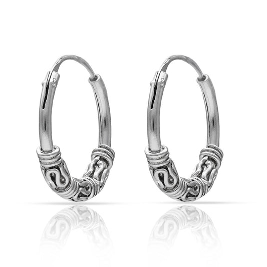 Pendientes Plata de Primera Ley BALI