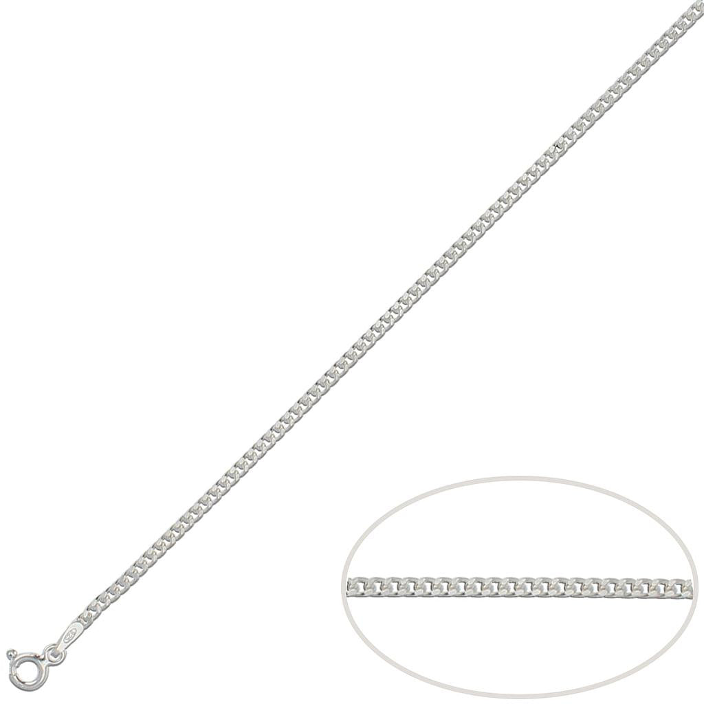 Cadena Plata de Primera Ley BARBADA 2 mm