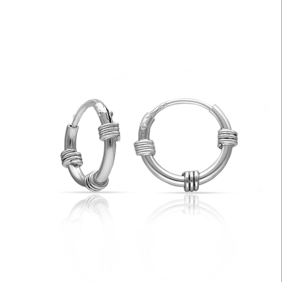 Pendientes Plata de Primera Ley BOHO