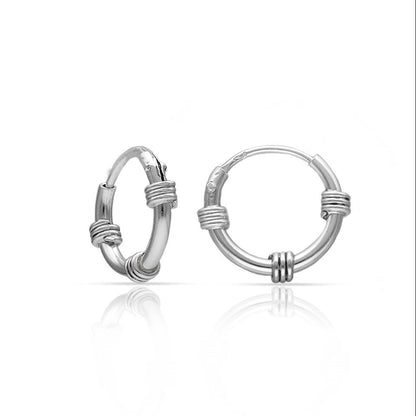 Pendientes Plata de Primera Ley BOHO