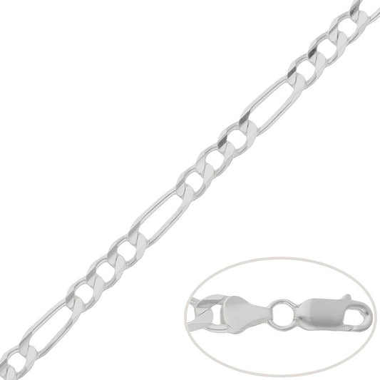 Cadena Plata de Primera Ley 3x1 CARTIER 6,5 mm