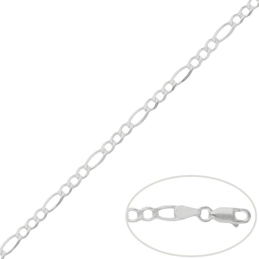 Cadena Plata de Primera Ley 3x1 CARTIER 3 mm